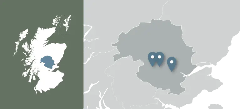 Map of Perthshire