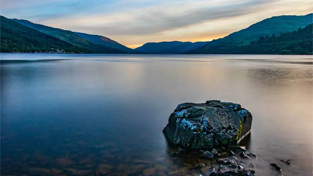 Sunset over St Fillans Sunset over St Fillans